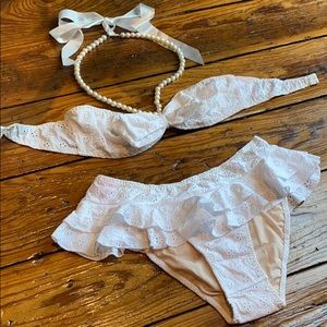 New White honeymoon bikini